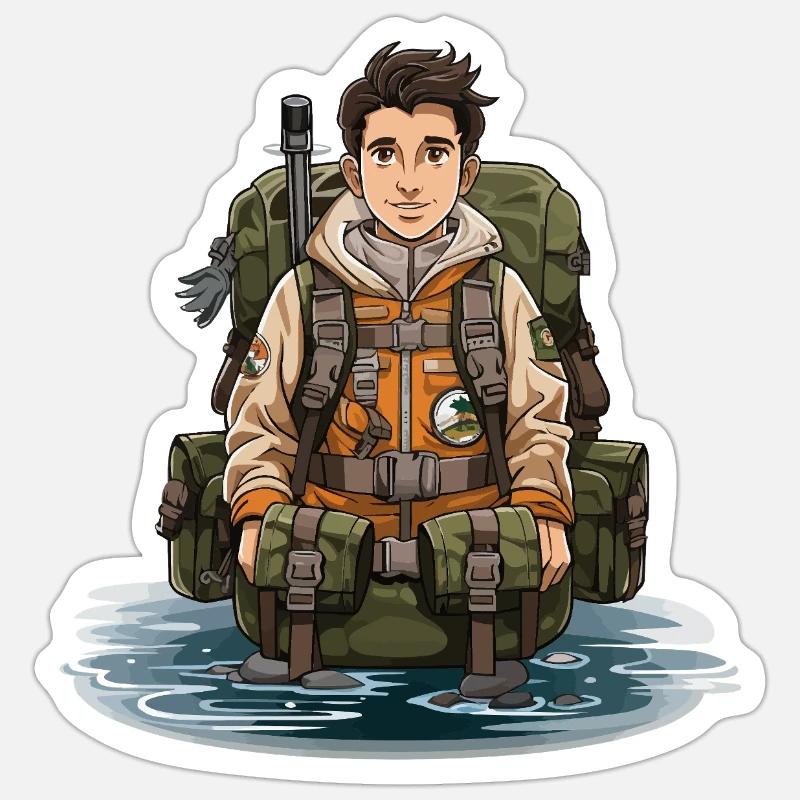 Sticker taille S (10 x 10 cm) - 