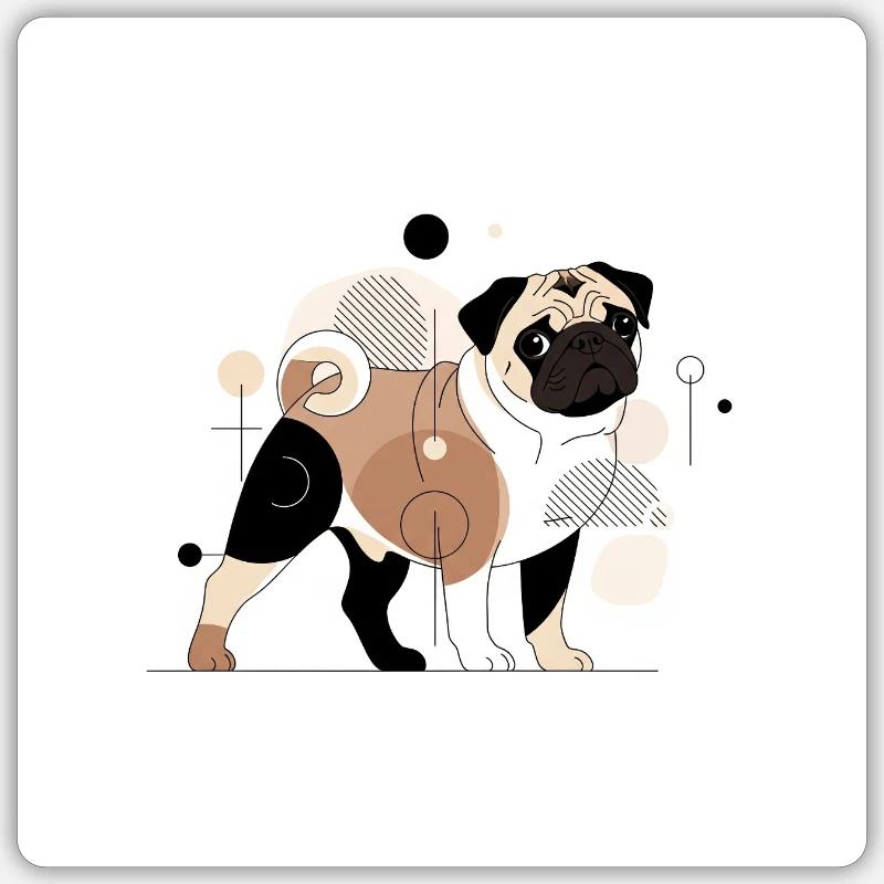 Sticker Größe S (10 x 10 cm) - 