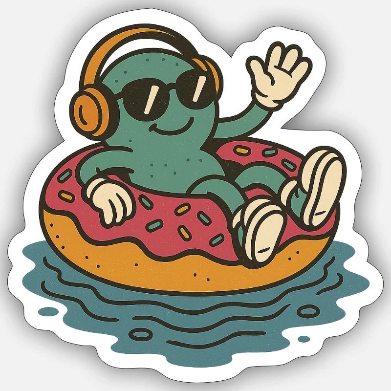 Sticker taille S (10 x 10 cm) - 