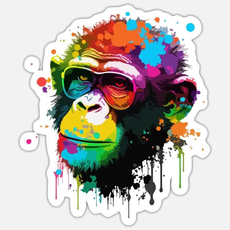 Sticker Größe S (10 x 10 cm) - 
