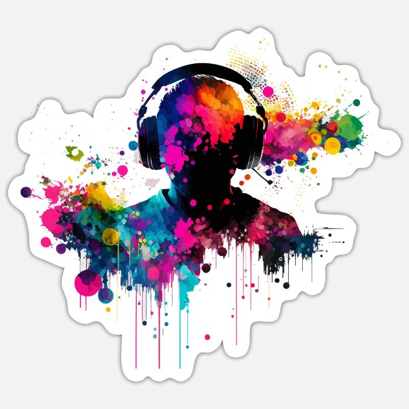 Sticker taille S (10 x 10 cm) - 