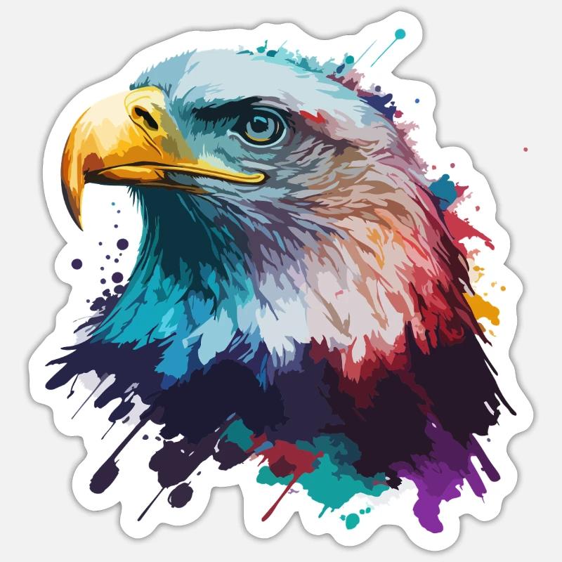 Sticker Größe S (10 x 10 cm) - 