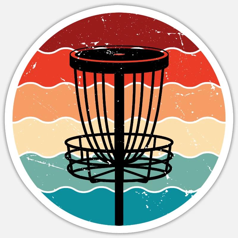 Disc Golf Sticker Größe S (10 x 10 cm)