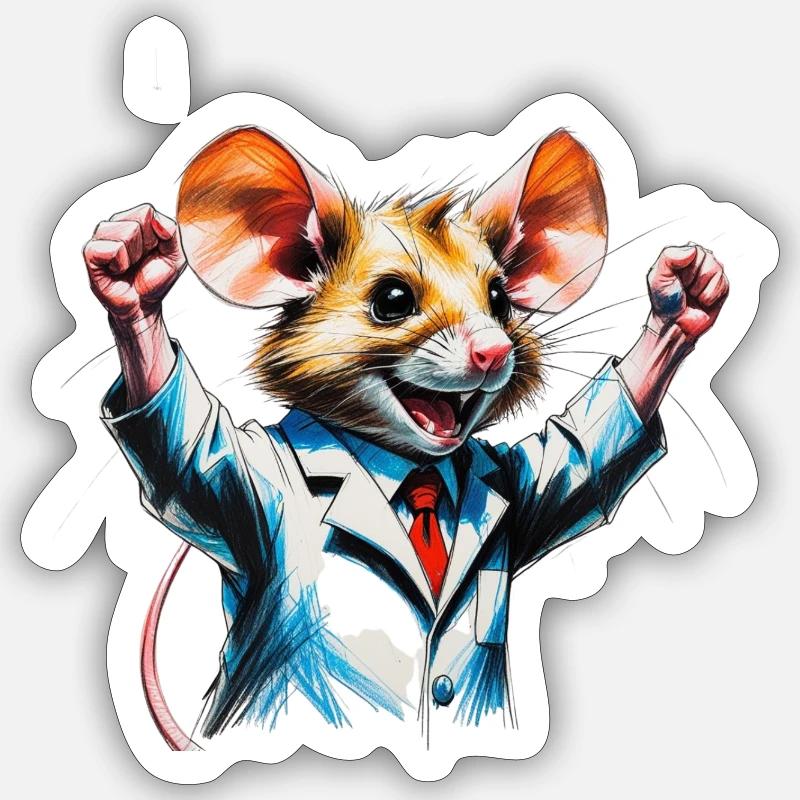 Sticker taille S (10 x 10 cm) - 