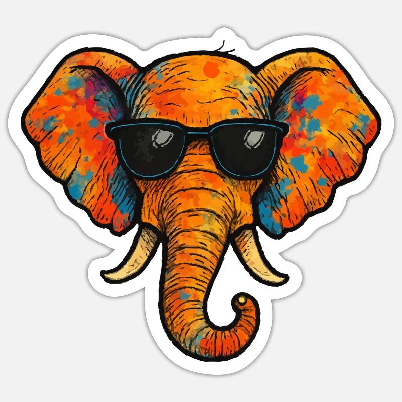 Sticker Größe S (10 x 10 cm) - 