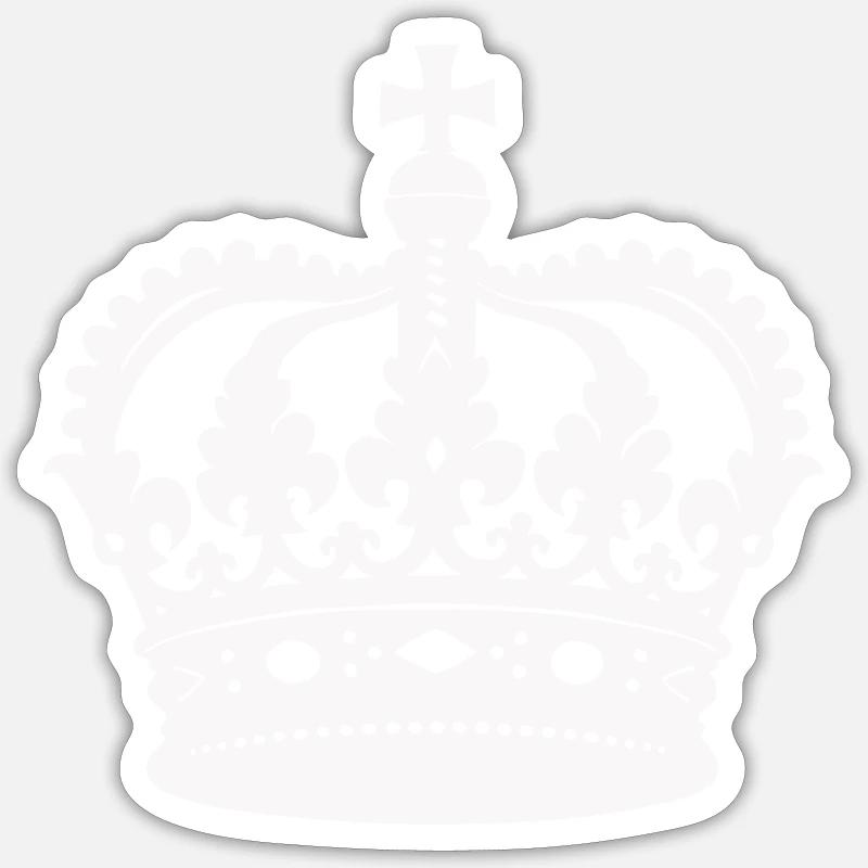 crown Sticker size S (10 x 10 cm)