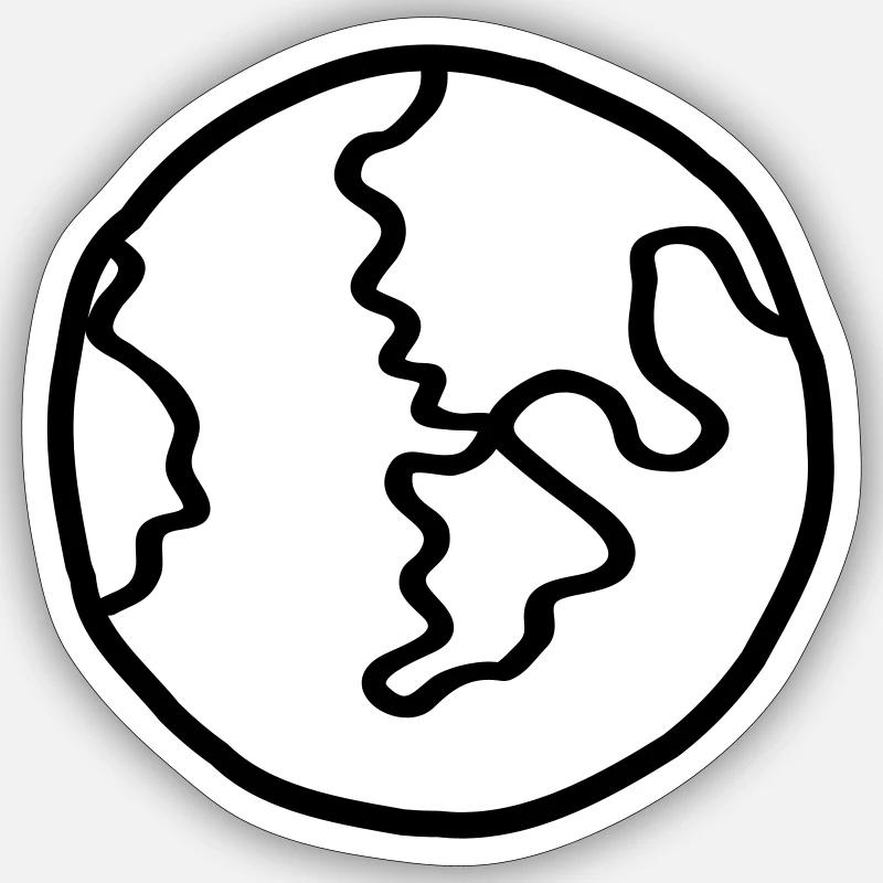 Sticker size S (10 x 10 cm) - 