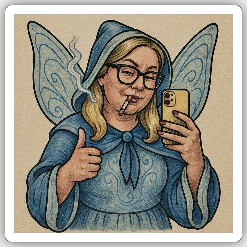 Sticker Größe S (10 x 10 cm) - 