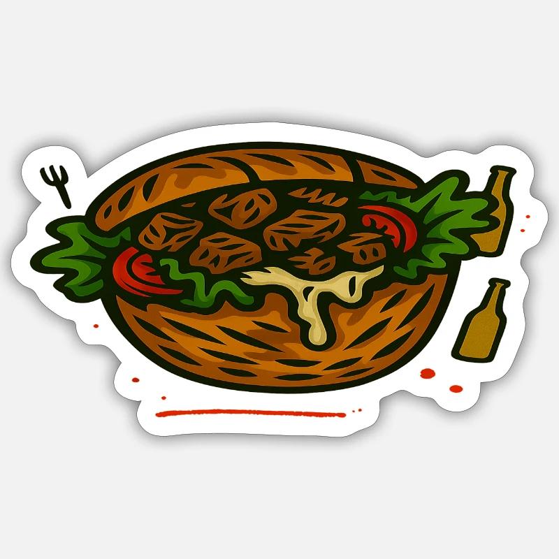 Sticker taille S (10 x 10 cm) - 