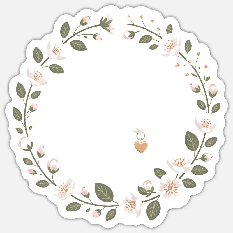 Mama Mutter Muttertaggeschenk Sticker Größe S (10 x 10 cm)