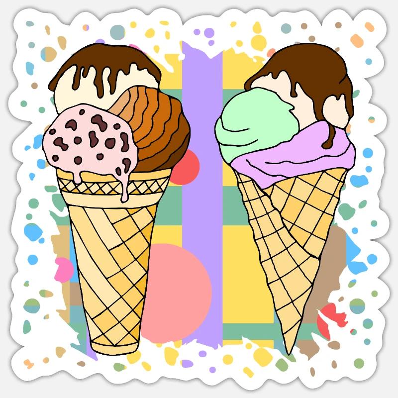 Sticker Größe S (10 x 10 cm) - 