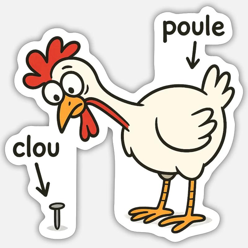 Sticker size S (10 x 10 cm) - 