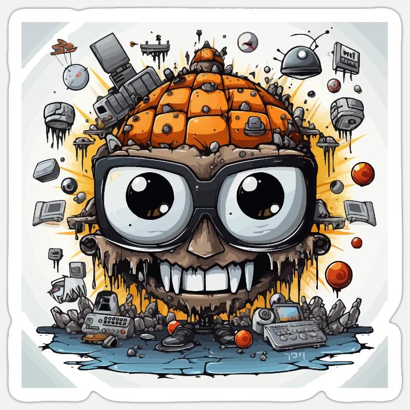 Sticker size S (10 x 10 cm) - 