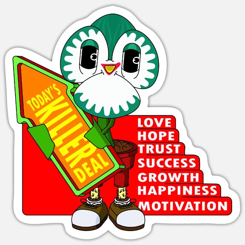 Sticker Größe S (10 x 10 cm) - 