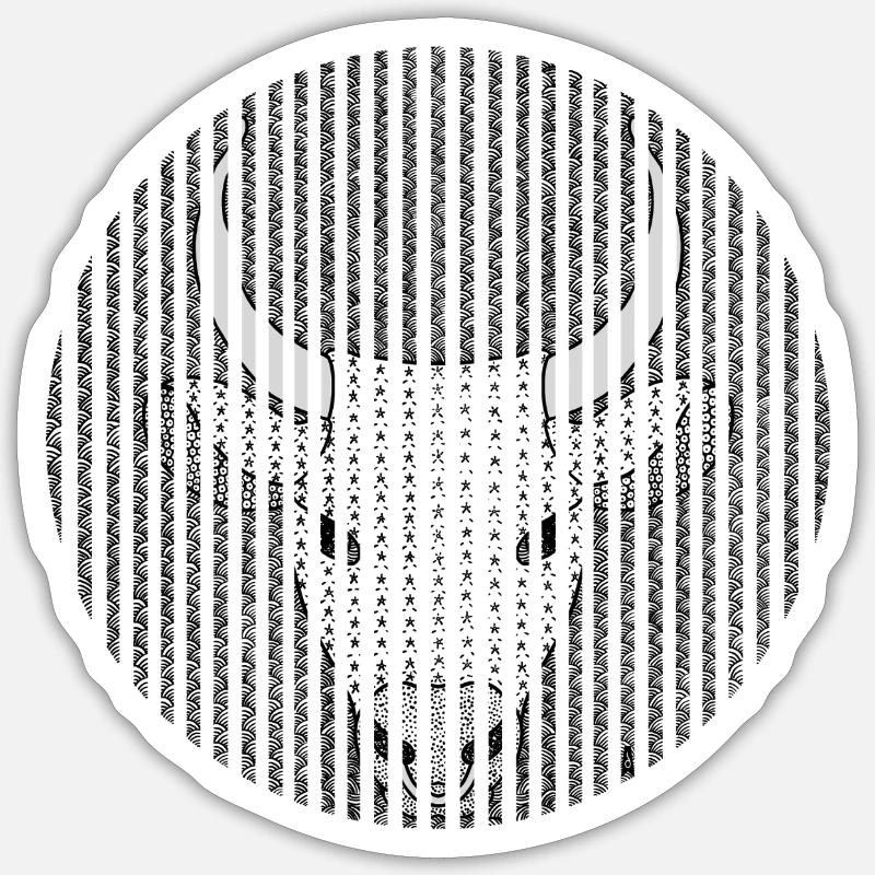 Taurus - Sticker size S (10 x 10 cm) - white matte