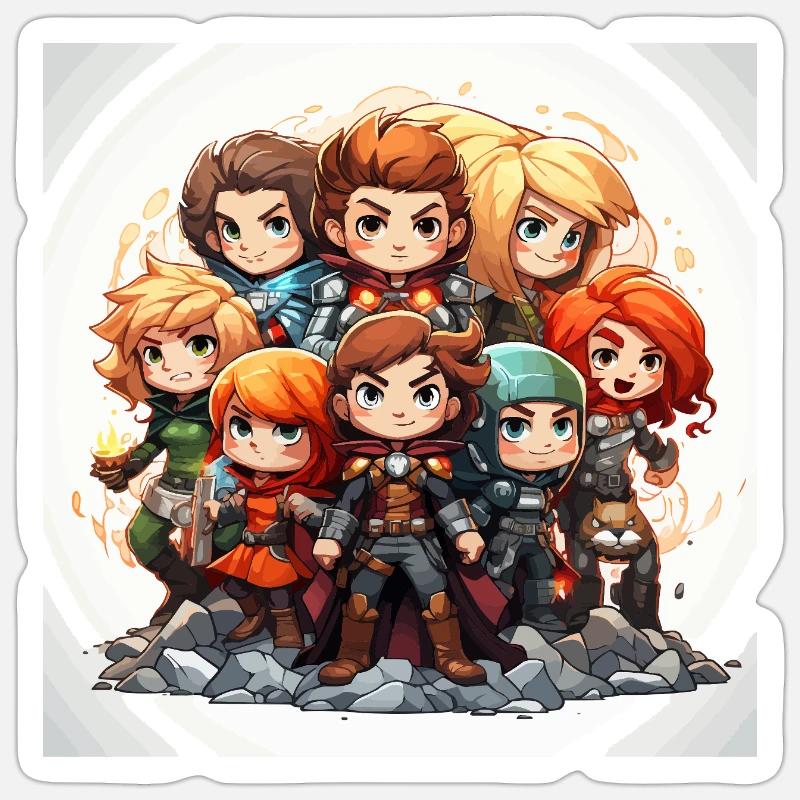 Sticker taille S (10 x 10 cm) - 