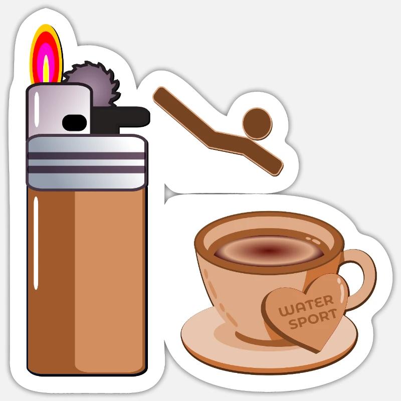 Sticker size S (10 x 10 cm) -