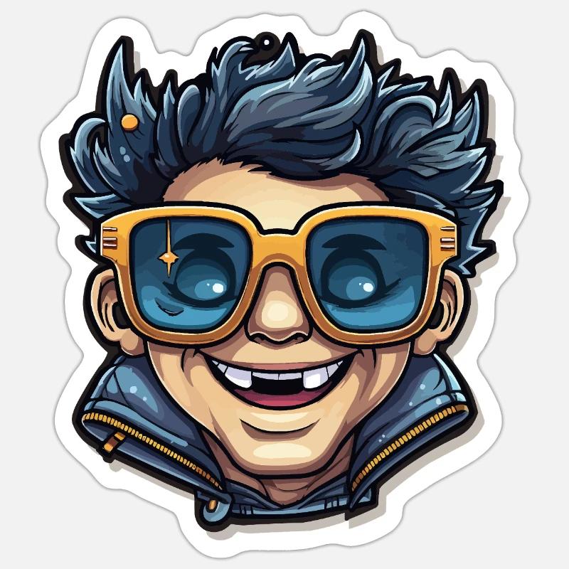 Sticker taille S (10 x 10 cm) - 