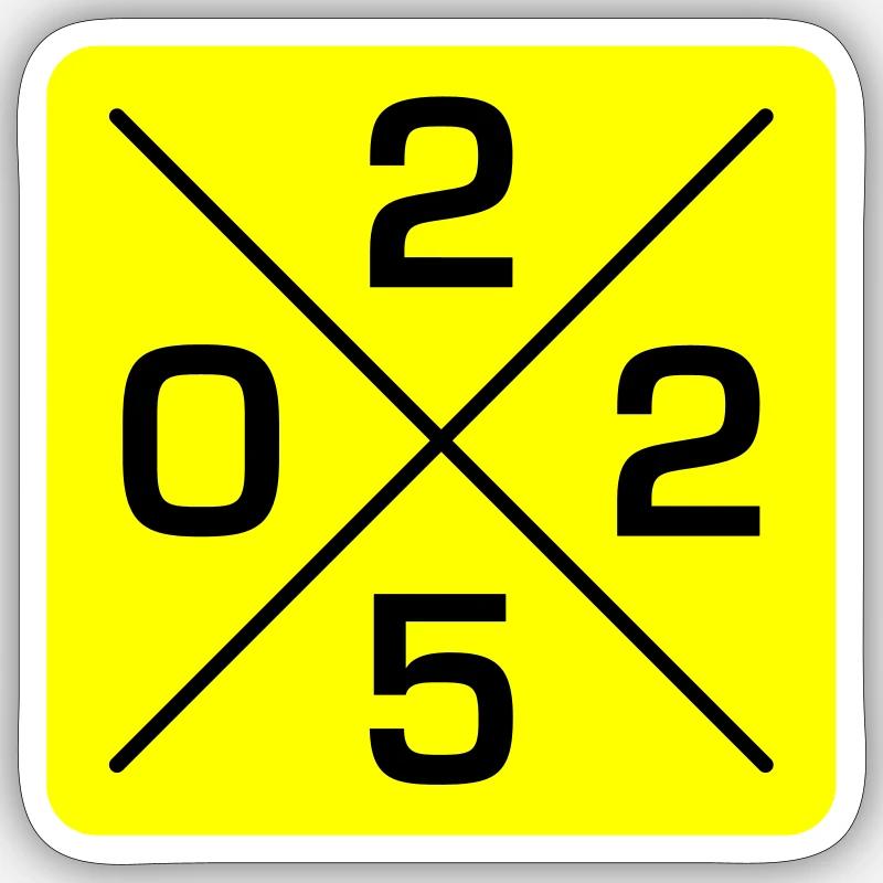 Sticker taille S (10 x 10 cm) - 