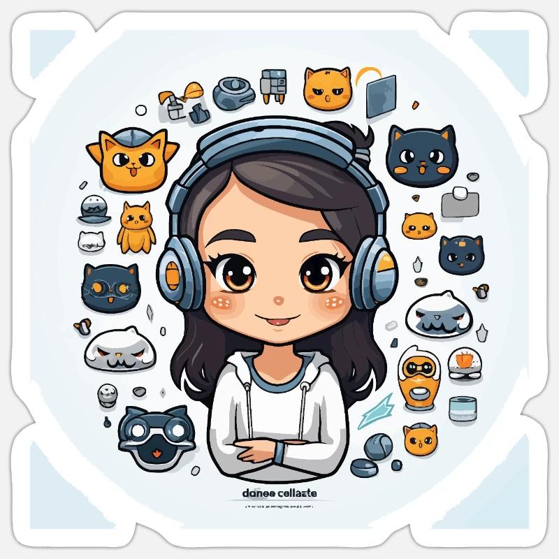 Sticker taille S (10 x 10 cm) -