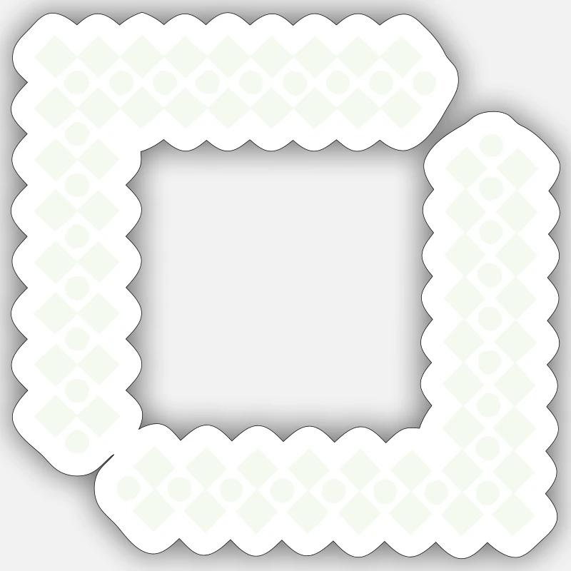 Pattern Vriereck Sticker size S (10 x 10 cm)
