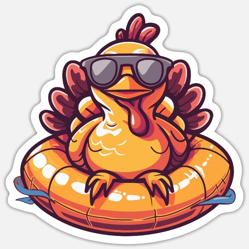 Sticker Größe S (10 x 10 cm) - 