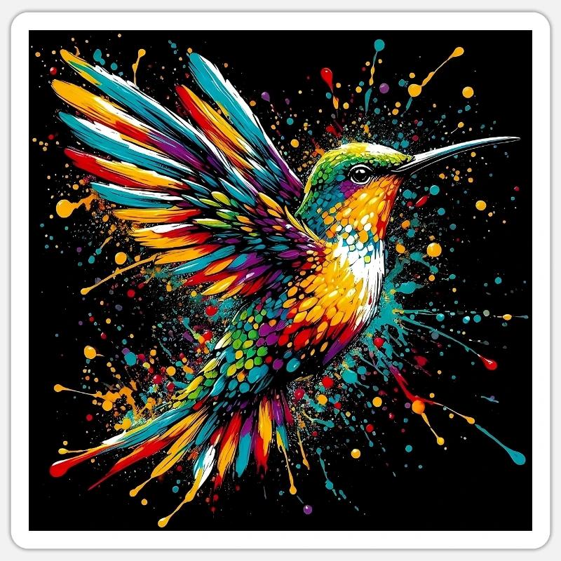 Sticker taille S (10 x 10 cm) - 