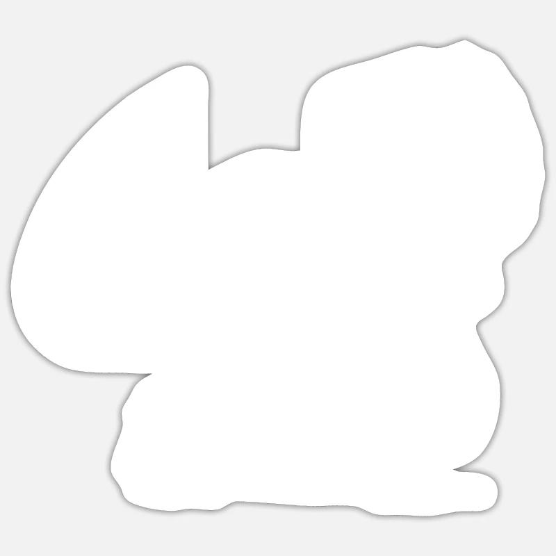 Evolution in Lines Dinosaur Fossil Bones Sticker size S (10 x 10 cm)