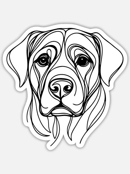  - Sticker size S (10 x 10 cm) - white matte