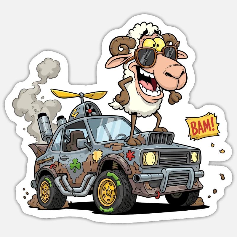 Sticker Größe S (10 x 10 cm) - 