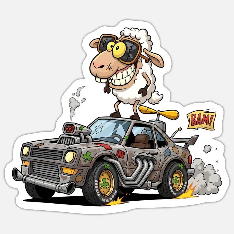 Sticker Größe S (10 x 10 cm) - 