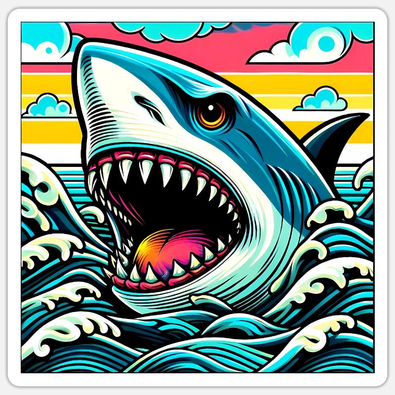 Sticker taille S (10 x 10 cm) - 