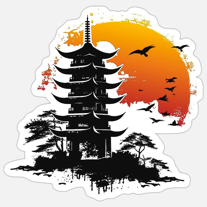 Sticker taille S (10 x 10 cm) - 