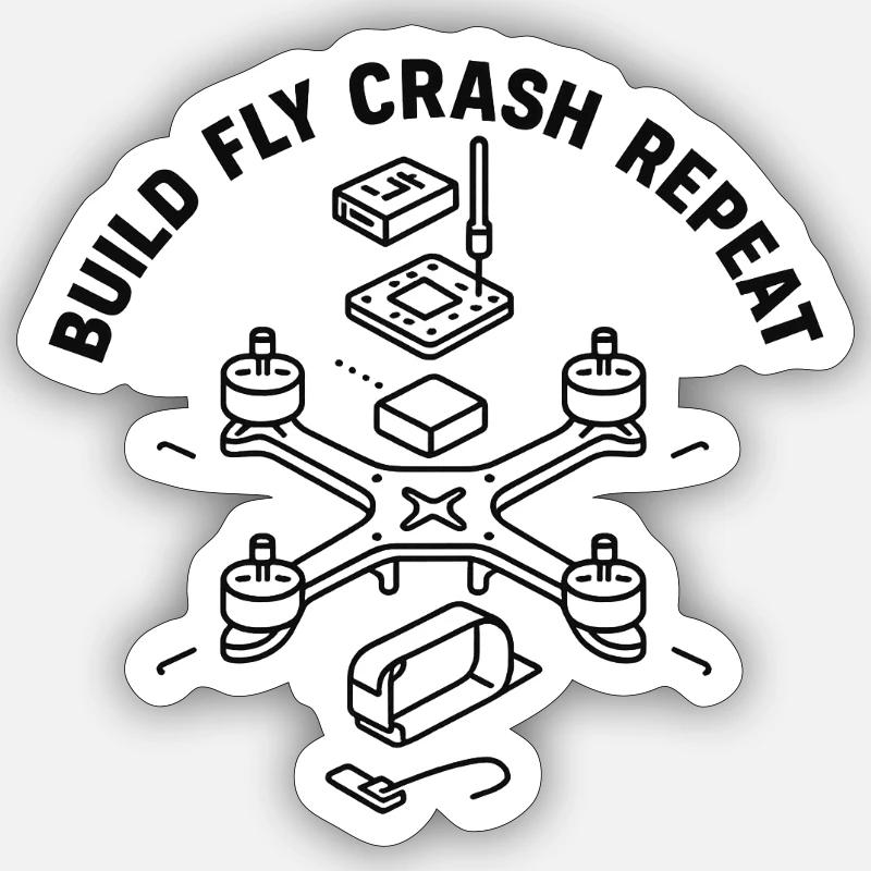 Sticker Größe S (10 x 10 cm) - 