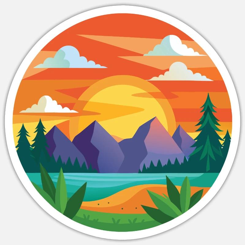 Sticker Größe S (10 x 10 cm) - 