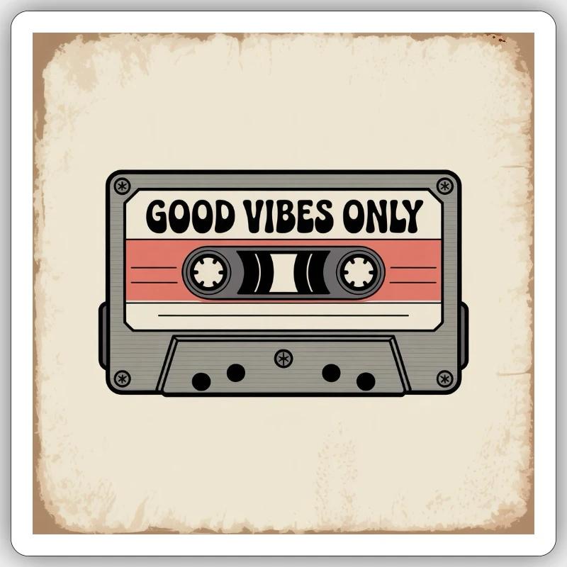 Sticker taille S (10 x 10 cm) - 