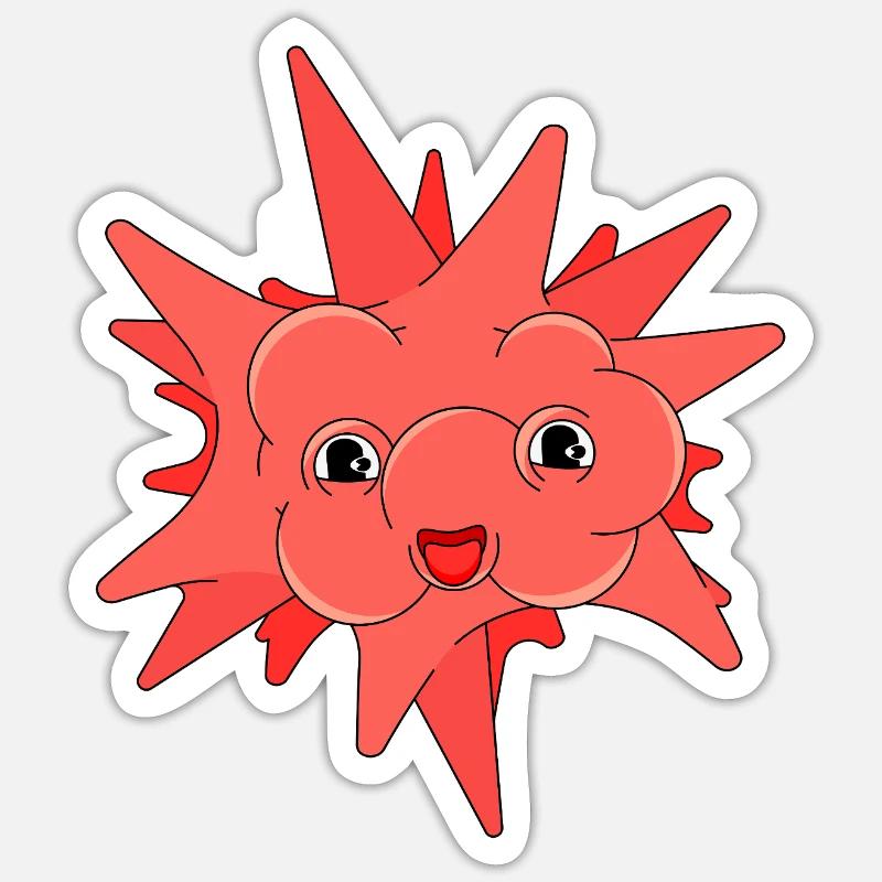 STYLING - Sticker size S (10 x 10 cm) - white matte