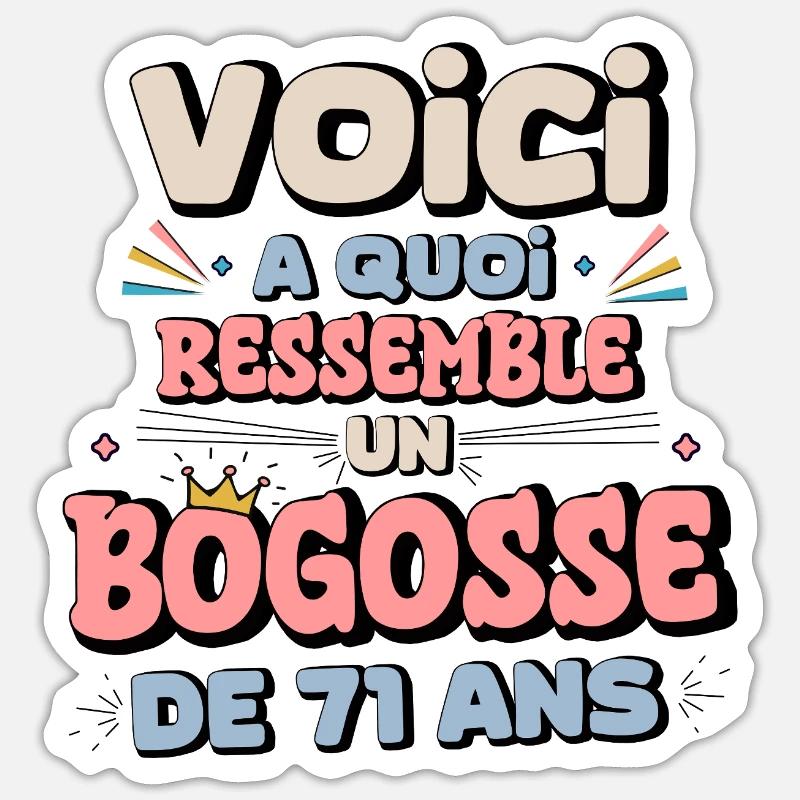 Sticker taille S (10 x 10 cm) - 