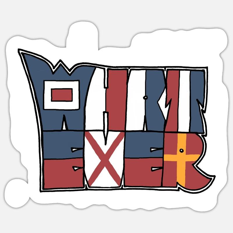 Sticker Größe S (10 x 10 cm) - 