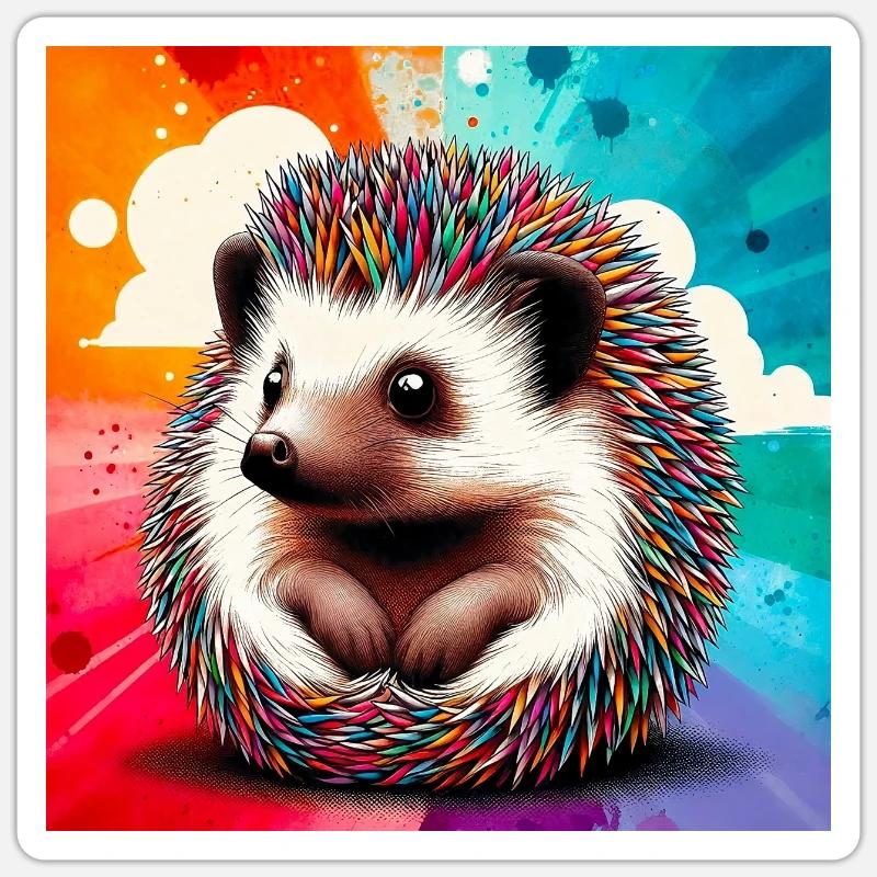 Sticker taille S (10 x 10 cm) - 