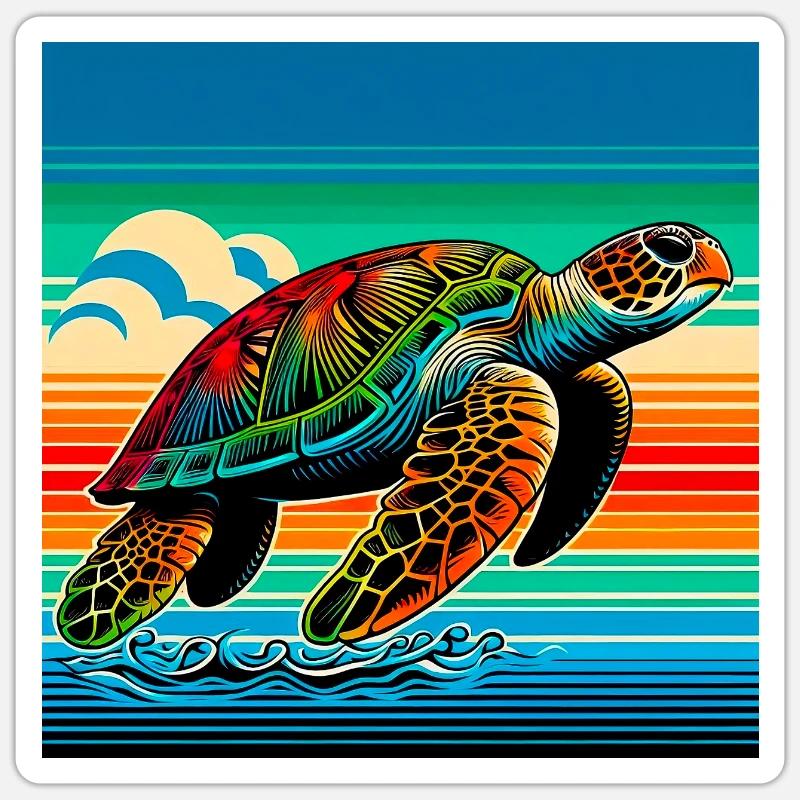 Sticker taille S (10 x 10 cm) - 