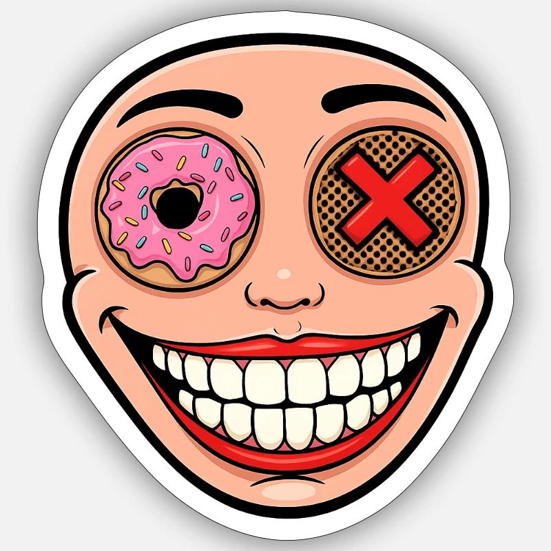 Sticker taille S (10 x 10 cm) - 