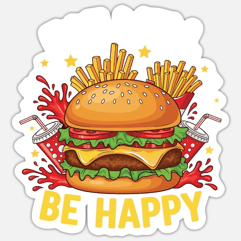 Sticker taille S (10 x 10 cm) - 