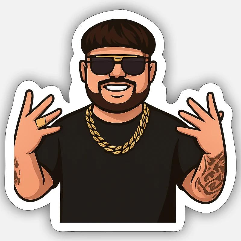 Sticker taille S (10 x 10 cm) - 