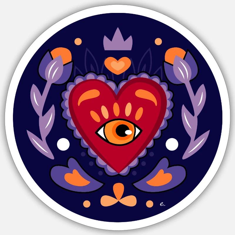 Sticker taille S (10 x 10 cm) - 