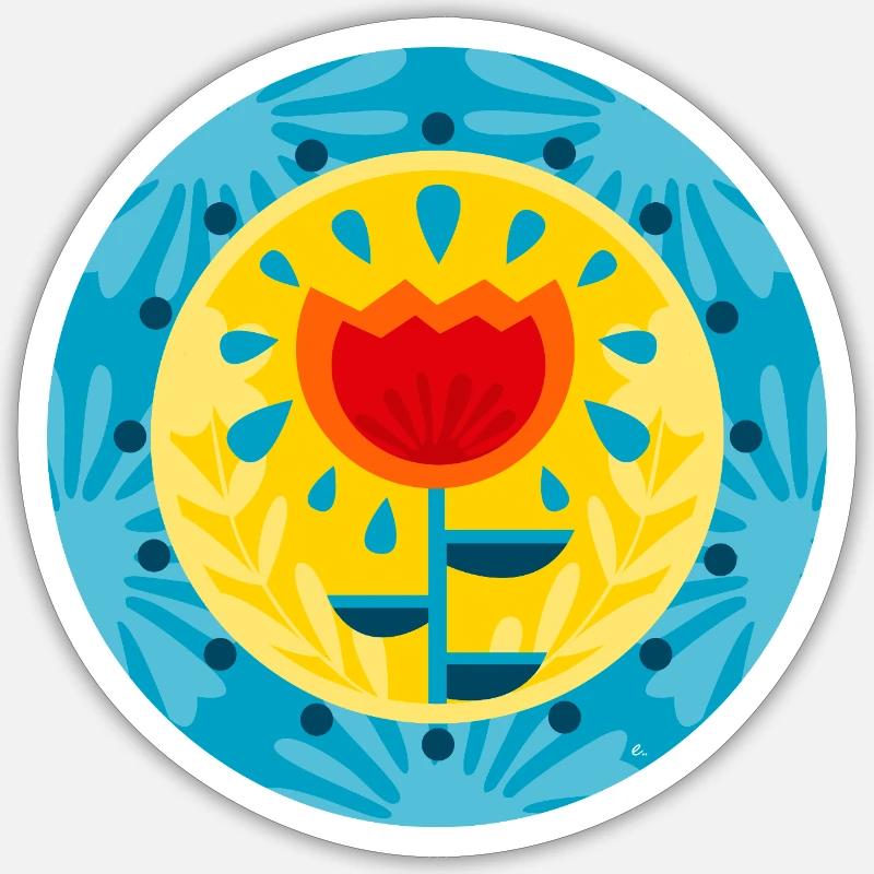 Sticker Größe S (10 x 10 cm) - 