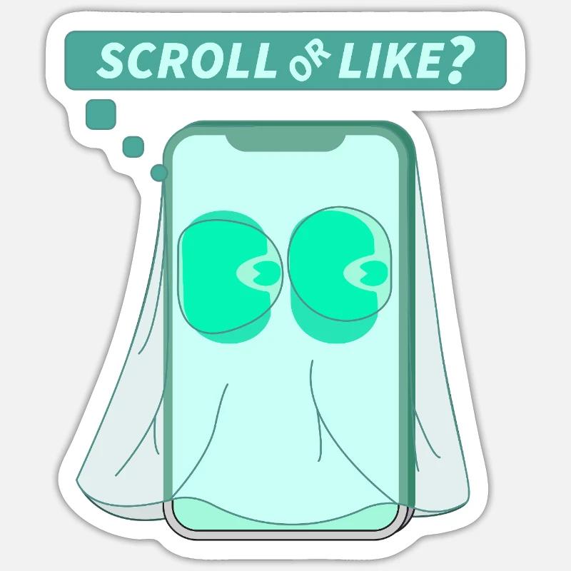 ODER - Sticker Größe S (10 x 10 cm) - Mattweiß