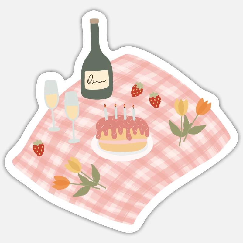 Sticker Größe S (10 x 10 cm) - 