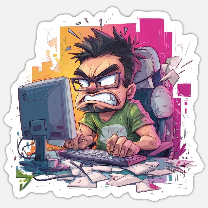 Sticker Größe S (10 x 10 cm) - 