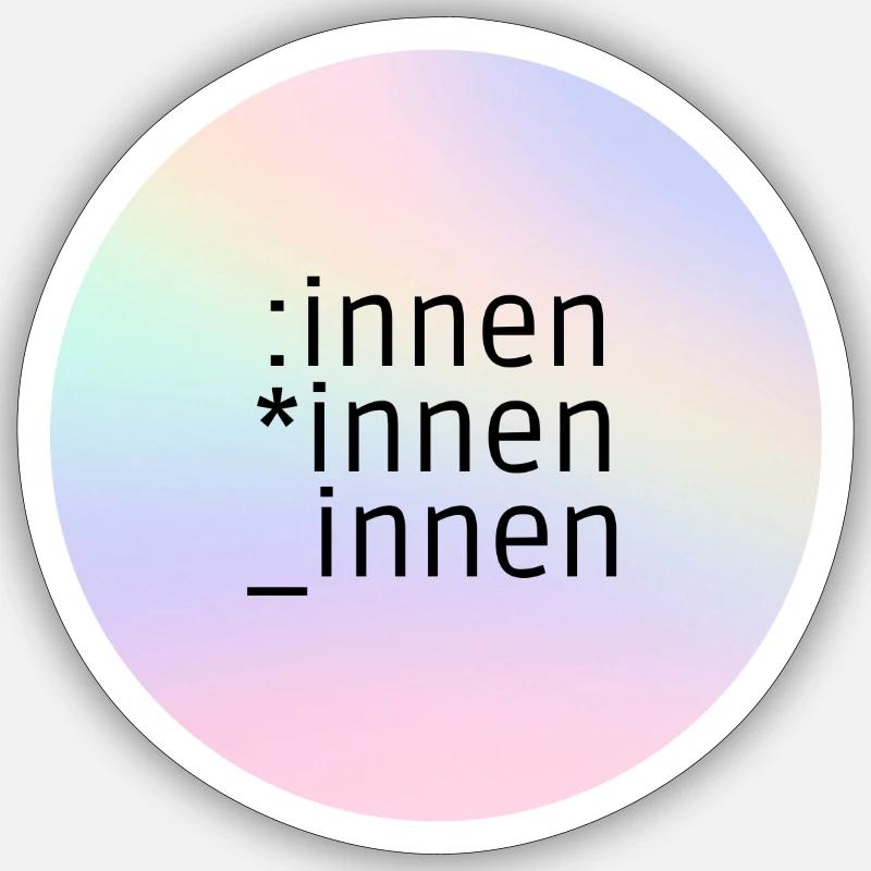 Sticker Größe S (10 x 10 cm) - 